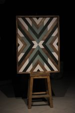 تابلو هندسی طرح جناقی      65 × 85 سانتی‌متر - تصویر 3